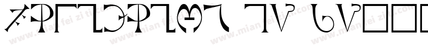 FZXINZYHS EB GB10字体转换